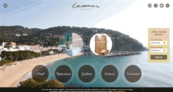 Desktop Screenshot of hotelcasamar.net